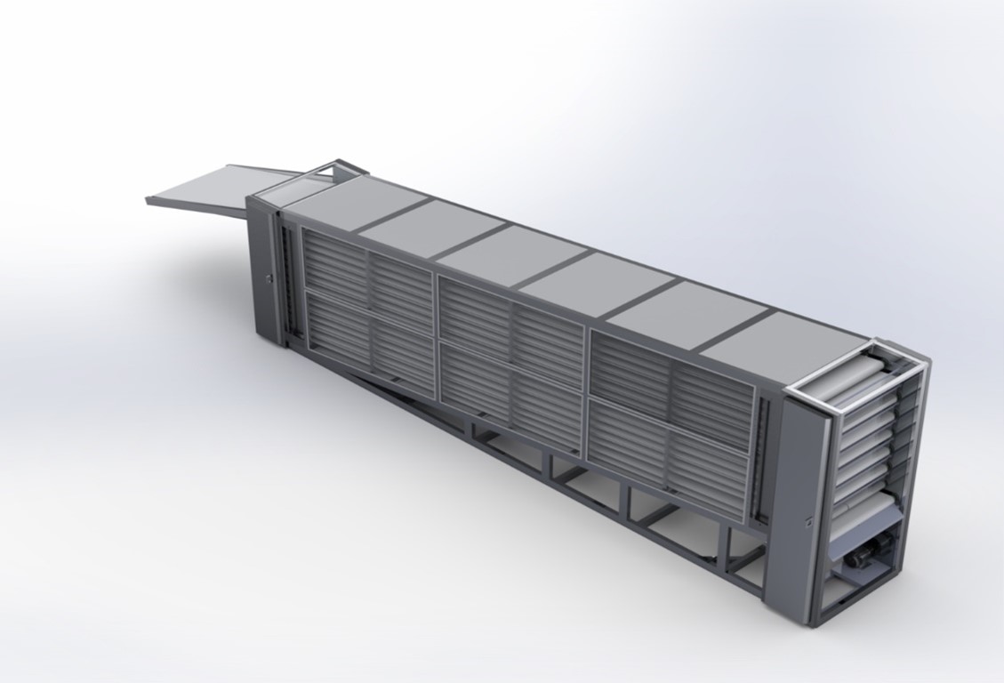 Tunnel Oven 60 cm wide 4 meters long